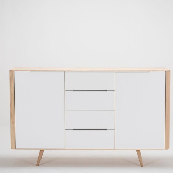 Cassettiera in rovere Due, 180 x 110 cm Ena - Gazzda-image-3