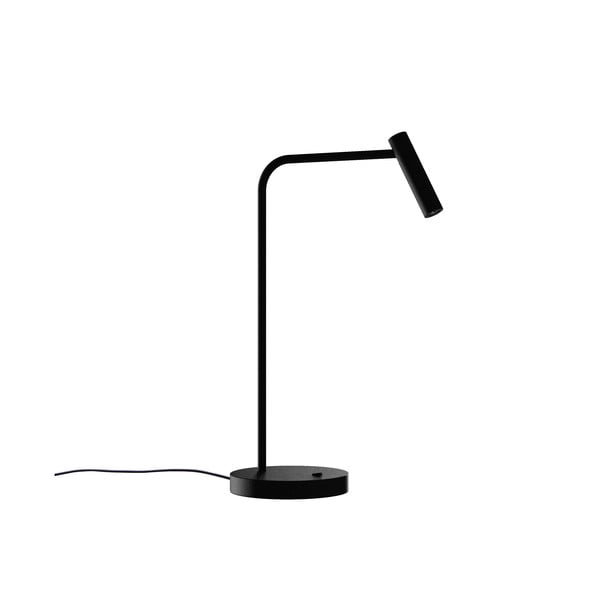 Lampada da tavolo nera, altezza 50,3 cm Alexia - SULION