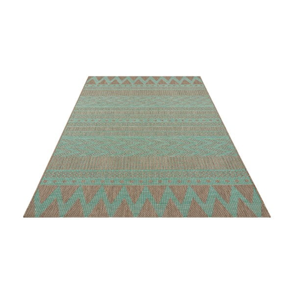 Tappeto per esterni verde e beige , 140 x 200 cm Sidon - NORTHRUGS-image-2
