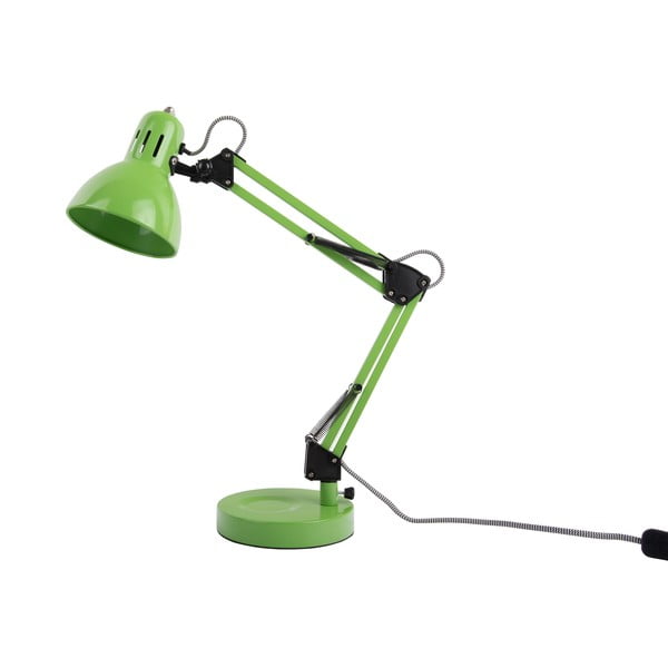 Lampada da tavolo verde chiaro con paralume in metallo (altezza 52 cm) Funky Hobby - Leitmotiv