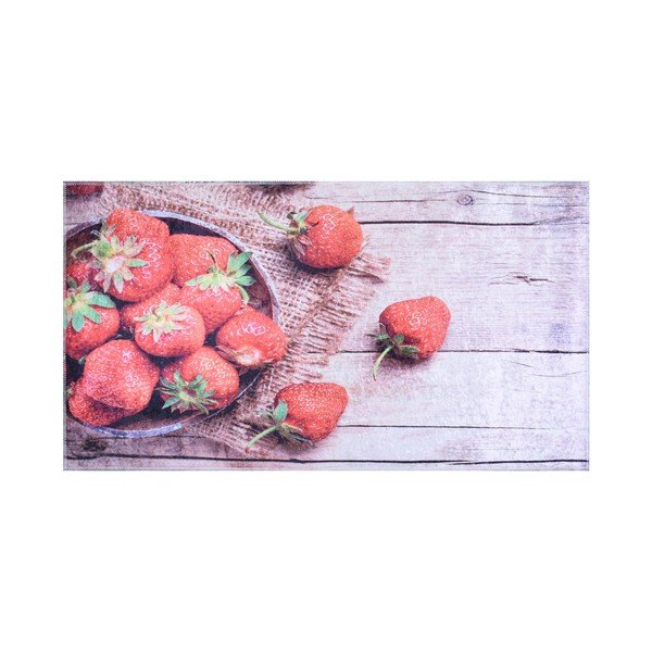 Odolný koberec Vitaus Strawberry Madness, 100 x 160 cm-image-1