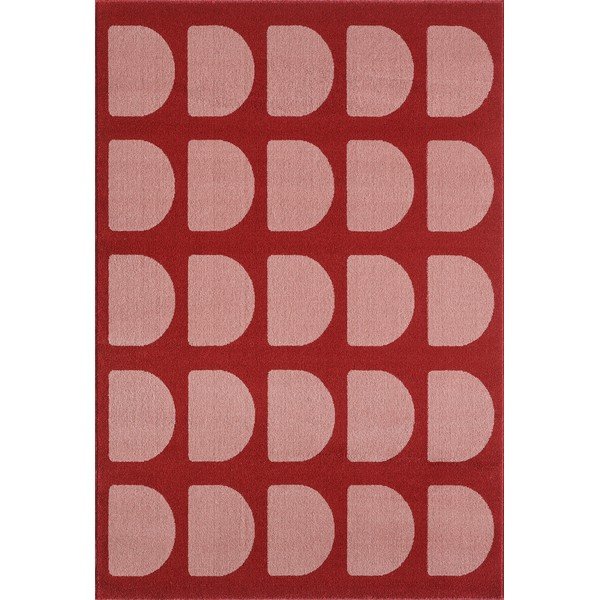 Tappeto rosso/rosa 160x230 cm Pomegranate - ESTE
