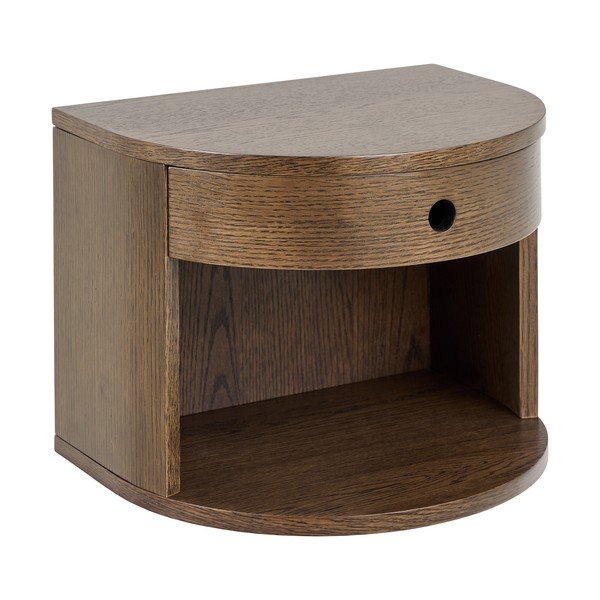 Comodino colore naturale scuro con effetto rovere Paron – Actona-image-2