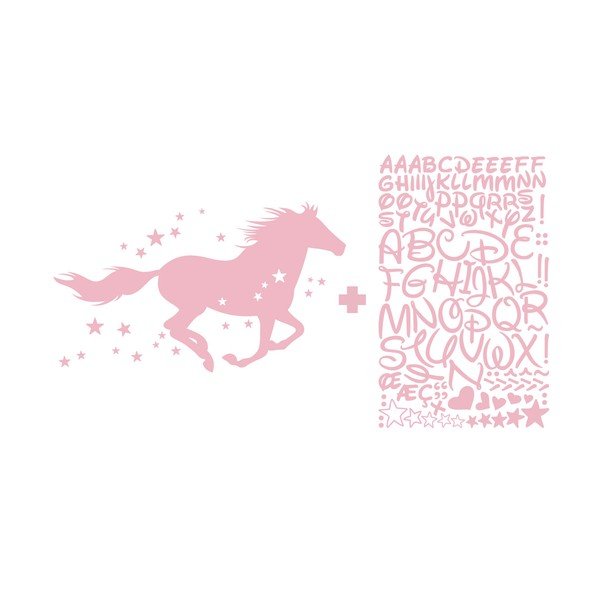 Set autoadesivo con lettere Pony - Ambiance-image-2