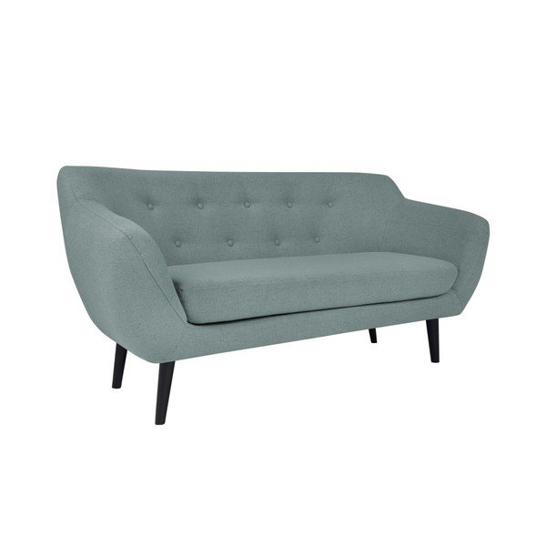 Divano Piemonte verde menta, 158 cm - Mazzini Sofas