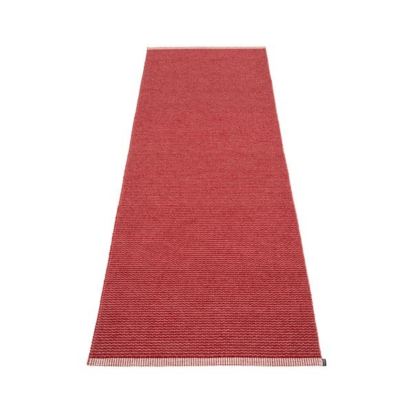 Passatoia da interno/esterno rossa 70x200 cm Mono Blush – Pappelina