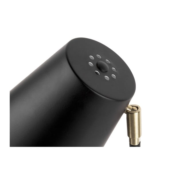 Lampada da tavolo nera con dettagli dorati Noble - Leitmotiv-image-2