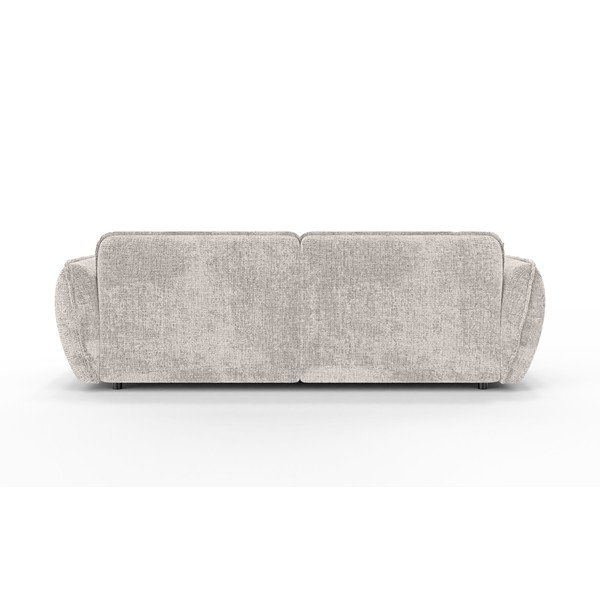 Divano angolare beige (con penisola a sinistra/con chaise lounge) con rivestimento in ciniglia Nelia – Ropez-image-4