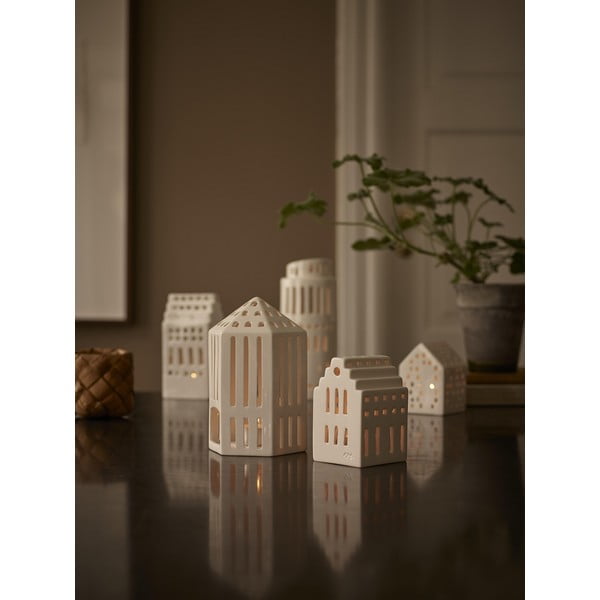 Portacandele in ceramica per tea light Urbania - Kähler Design-image-3