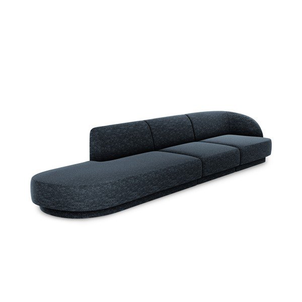 Divano blu scuro 328 cm Miley - Micadoni Home-image-3