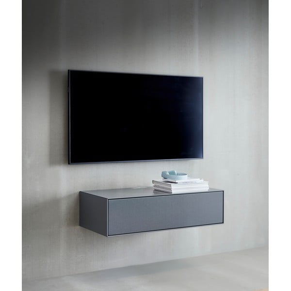 Tavolo TV grigio 91x24 cm Edge by Hammel - Hammel Furniture-image-1