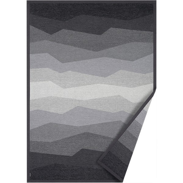 Tappeto bifacciale grigio , 100 x 160 cm Merise - Narma
