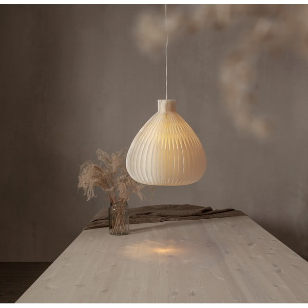 Paralume crema ø 38 cm Honeycomb - Star Trading-image-1