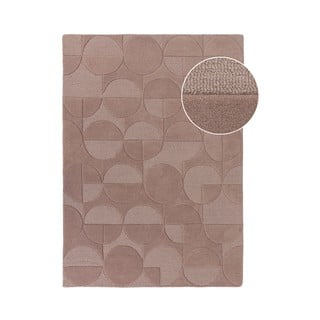 Tappeto in lana rosa 120x170 cm Gigi - Flair Rugs