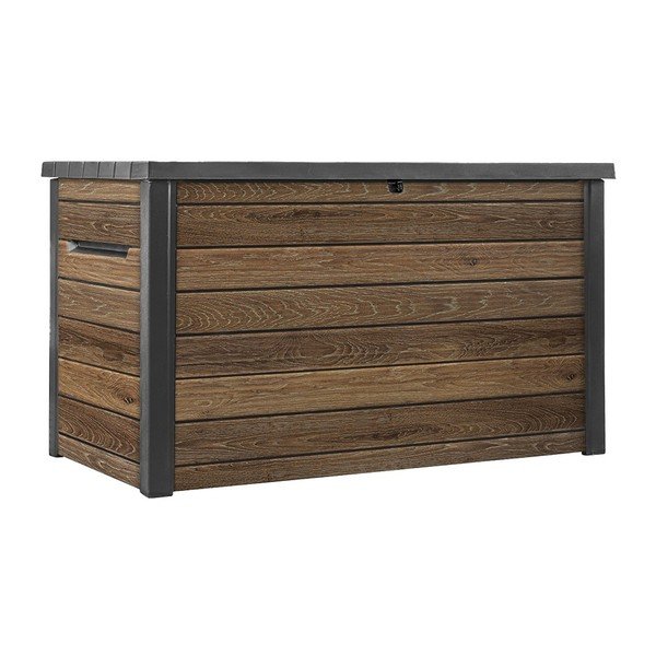 Contenitore da giardino in plastica marrone Signature - Keter