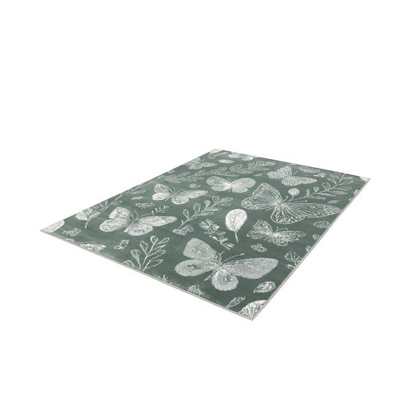 Tappeto verde da bambini 80x150 cm Dreamy Butterflies - FD-image-4