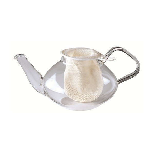 Rete da tè in cotone bianco, ø 9 cm - Westmark