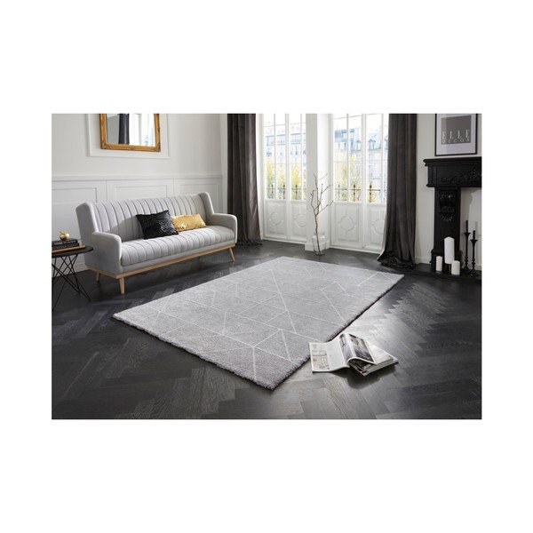 Tappeto grigio chiaro Arles, 120 x 170 cm Maniac - Elle Decoration-image-2