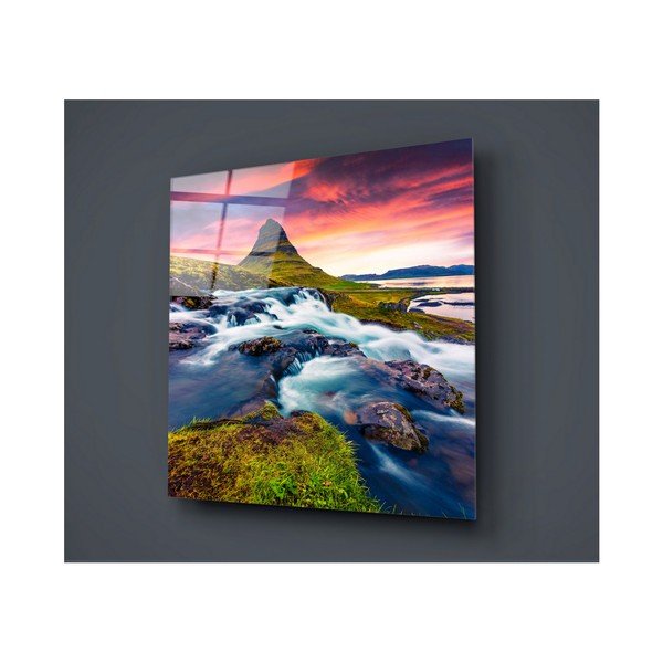 Skleněný obraz Insigne Munchie, 30 x 30 cm