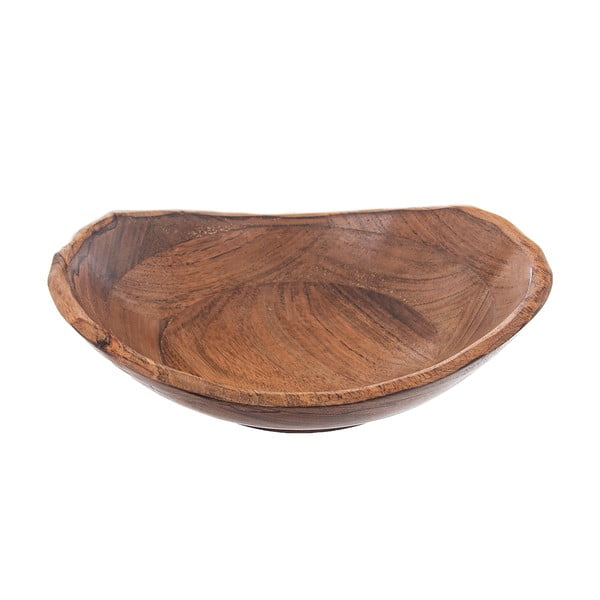 Ciotola in legno di colore naturale Mango - Orion-image-1