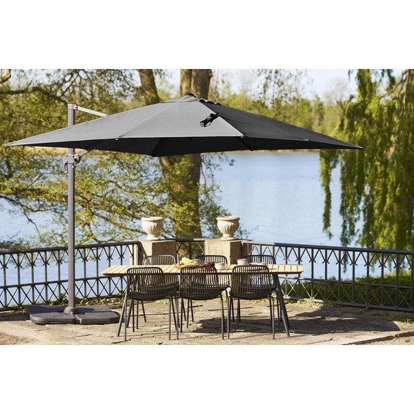 Ombrellone nero ø 295 cm Baza – House Nordic-image-2