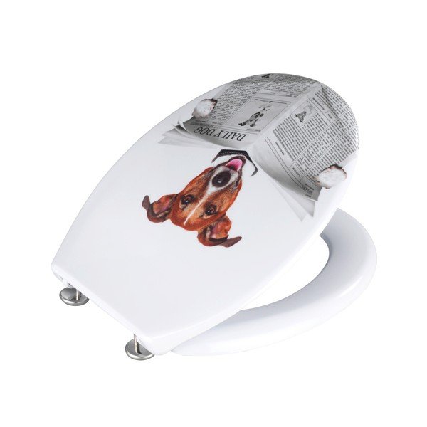 Sedile WC Daily Dog, 45 x 38 cm - Wenko-image-1
