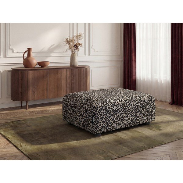 Poggiapiedi grigio tortora Sidonie – Bobochic Paris-image-1