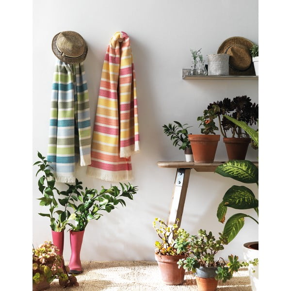 Plaid estivo blu-verde , 140 x 180 cm Ocean - Euromant-image-1