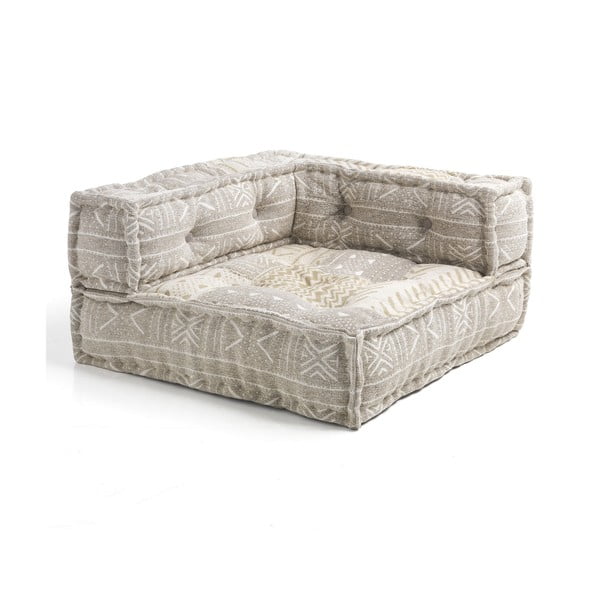 Parte divano componibile bianco/beige (con composizione variabile) Yara – Tomasucci