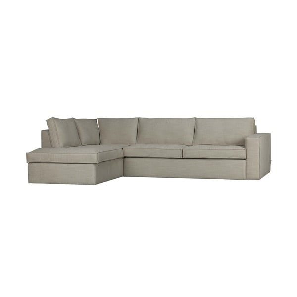 Divano angolare beige (angolo sinistro) Freddie - WOOOD-image-2