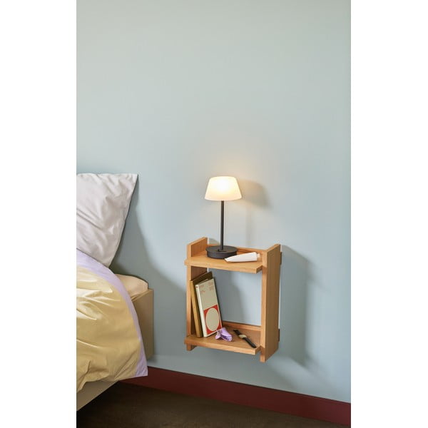 Scaffale a castello in rovere decorato in colore naturale 34 cm Forma - Hübsch-image-1