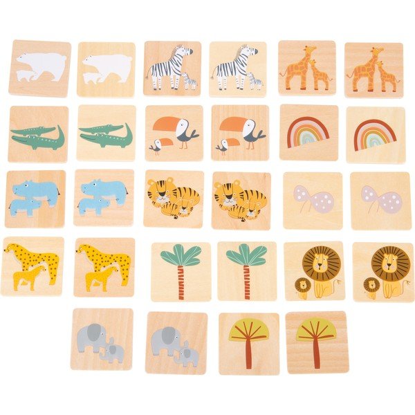 Gioco di memoria in legno Safari - Legler-image-2