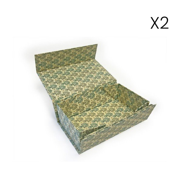 Confezione regalo in set da 2 20x36 cm Lilies - Kartos-image-1