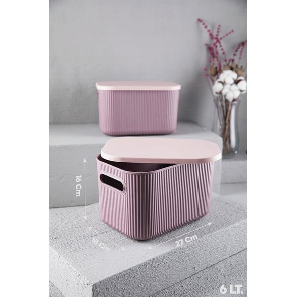 Scatola di plastica con coperchio - Mioli Decor-image-1