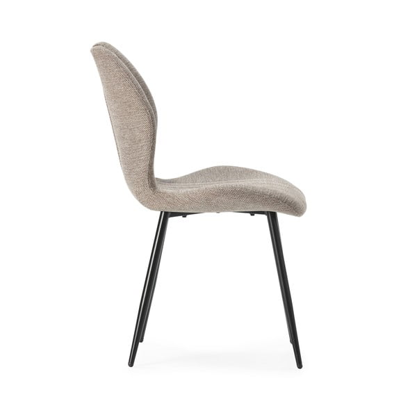 Set di 4 sedie da pranzo marrone chiaro Muli - Marckeric-image-3