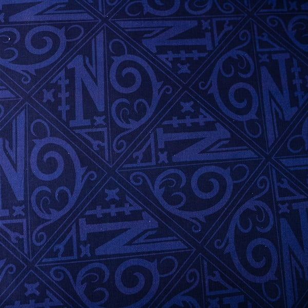 Set copripiumino e federa da bambini blu scuro in cotone per letto singolo 140x200 cm Wednesday "Rain" – Jerry Fabrics-image-4