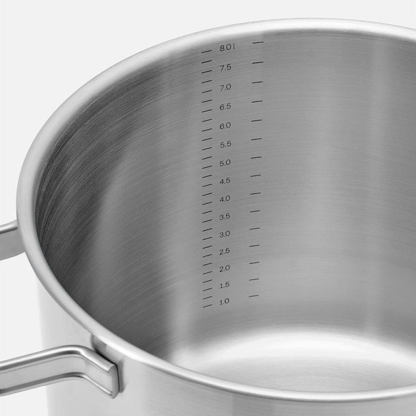 Pentola in acciaio inox con coperchio incluso 8 l Lucca 4.0 – FABINI-image-3