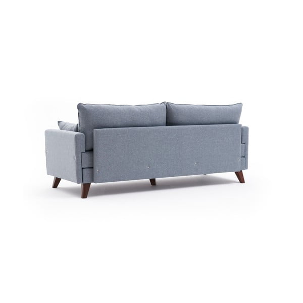 Divano letto azzurro 208 cm Bella - Balcab Home-image-4