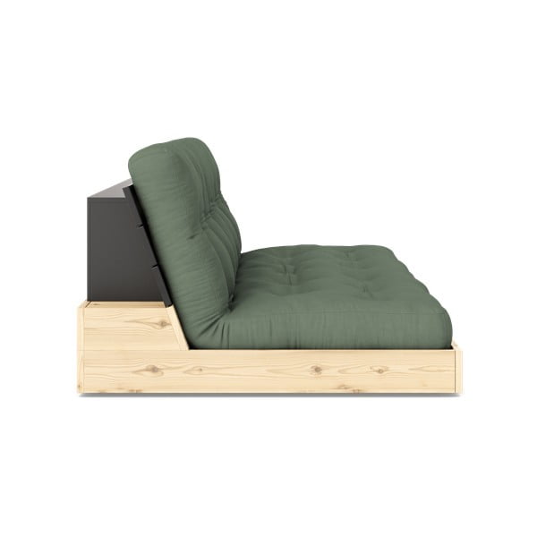 Divano letto verde 196 cm Base - Karup Design-image-3