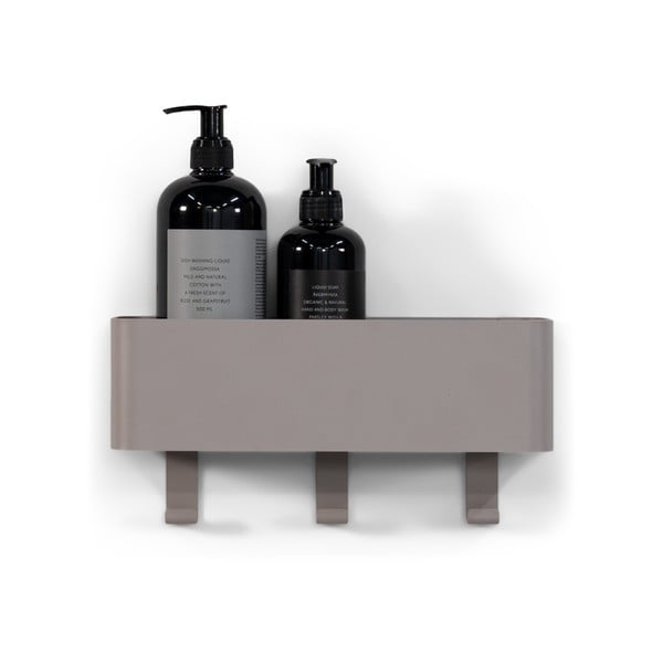 Mensola da bagno in acciaio grigio chiaro montata a parete Multi - Spinder Design