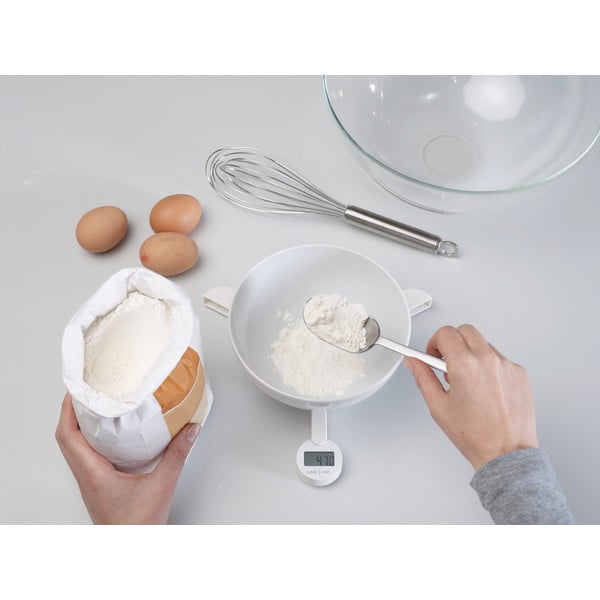 Bilancia da cucina digitale pieghevole TriScale White TriScale™ - Joseph Joseph-image-4