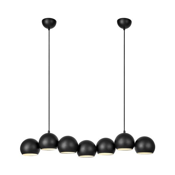 Lampadario nero con paralume in metallo Cupolo – Markslöjd
