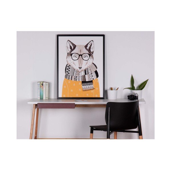 Pittura Lupo, 60 x 80 cm Fox - sømcasa-image-1