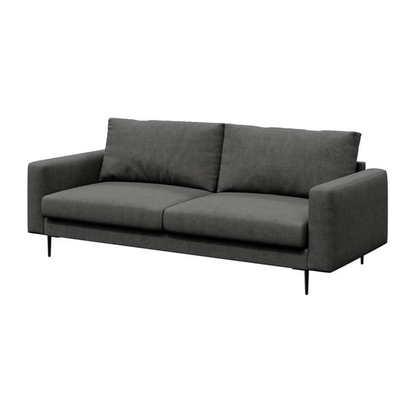 Divano grigio scuro Devichy , 222 cm Levie - devichy-image-2