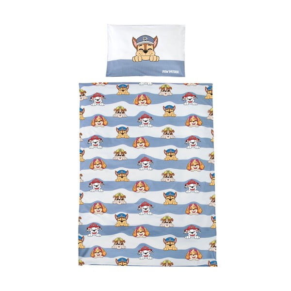 Biancheria da letto per culla in cotone 100x135 cm Paw Patrol - Roba