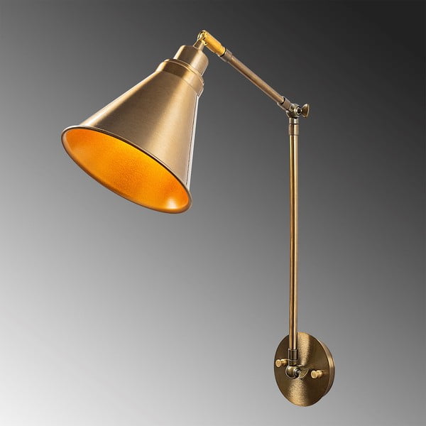 Lampada da parete dorata ø 20 cm Chicago – Opviq lights-image-4