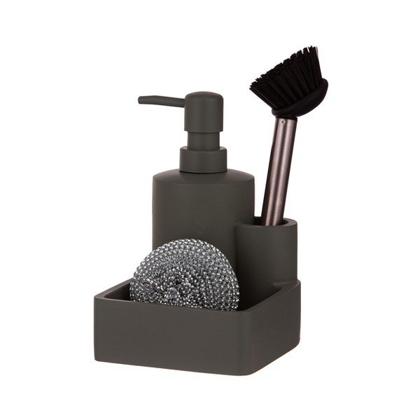 Supporto per detersivo grigio scuro in poliresina Essentials – Ladelle