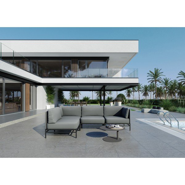 Modulo divano da giardino variabile grigio chiaro Dandy - Sit Sit-image-1