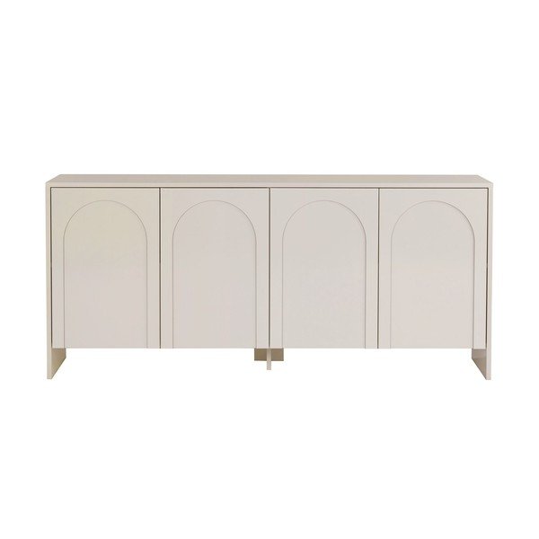 Credenza color crema 180x80x45 cm Arlen  – Kalune Design-image-3