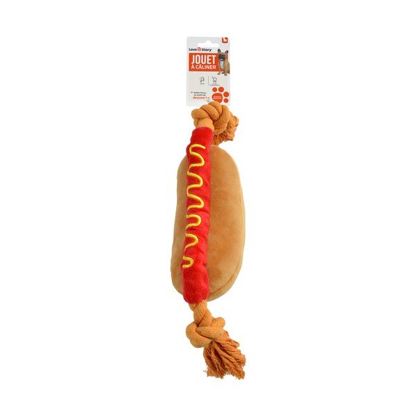 Giocattolo per cani Hot Dog – Love Story-image-1